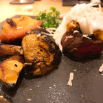 四季会席 香桜凛 - 松茸側から♫