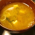 えびすこ本場所 - 味噌汁【料理】