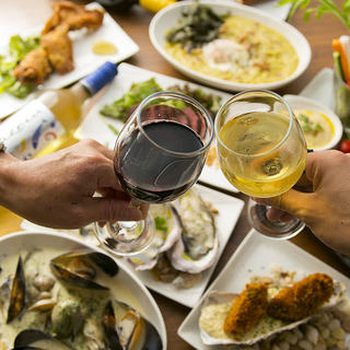 貝メニューで宴会♪