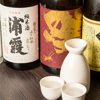 It brings out the flavor of the meat! We also have a wide range of sake and shochu available◎