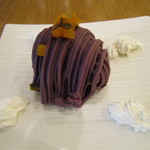 かぼちゃと紫いものモンブラン