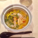 海援丸 - 松茸の茶碗蒸し蟹あん仕立て