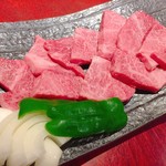 焼肉 広安里 - 宮崎牛のラム芯¥1110