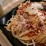 Spaghetti Mariano - ナスのラグーソース。