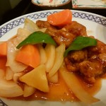 中国料理 本店栄龍 - 「選べる!!!炒飯セット」の酢豚