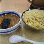 大泉 大勝軒 - もろそば中盛（700円）