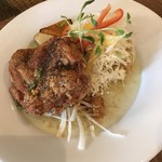 キッチンクーラ - 娘が食べてた肉料理のチキン