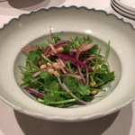 飄香 - 香菜サラダピリ辛黒酢ソース