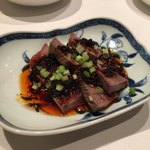 飄香 - やわらか牛タンピリ辛豆鼓ソース