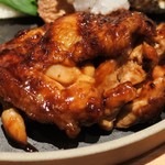 マザームーンカフェ - 但馬鶏もも肉のバルサミコ照り焼きソース