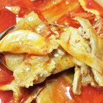 SPICY CURRY 魯珈 - 限定カレー（酢筍がアクセント♪ミャンマー風豚と白菜のカレー）