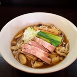 らーめん奏 - キノコあんかけ昆布麺…850円