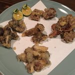 にょろ助 瓢六亭 - 天然きのこの天ぷら