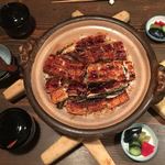 にょろ助 瓢六亭 - 八郎潟産天然鰻の土鍋炊き鰻ご飯