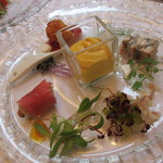 アマルフィイ - 前菜５種の盛り合わせ