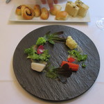 アマルフィイ - 冬の根菜と鮑の肝のバーニャカウダ