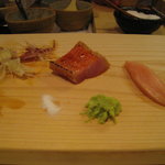 鮨 なんば - 金目鯛の漬け