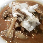 ヘンドリクス カリー バー - 鰯と牛蒡のカレーアップ