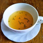 パスタクラブ - ランチのスープ