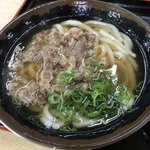 まるふくうどん - 肉うどん＝３８０円