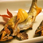 英ちゃん冨久鮓 - 鮎の子が美しい！！