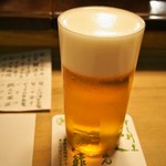 英ちゃん冨久鮓 - 生ビールが美味しい！！