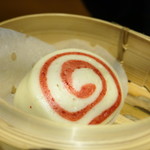豊栄 - 自家製渦巻き蒸しパン1個300円