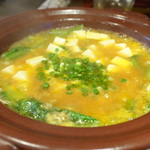 豊栄 - 上海蟹味噌と豆腐の煮込み2200円