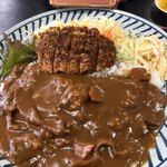 伊賀ドライブイン - びっくりとんかつカレー(税込980円)(2017.11現在)