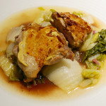 佛蘭西料理 銀座 誠 - 大山鶏と白菜のエテュベ