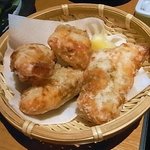 博多しゃぶしゃぶ 彩 - 鶏ささみの竜田揚げ