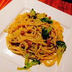 トラットリア ダイ パエサーニ - 自家製ソーセージとブロッコリーのスパゲッティ