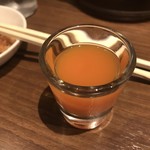 Ramen Ren - 野菜ジュースのサービス