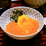 松川 - いくらとカラスミとノリ