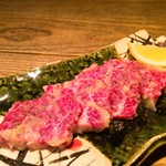 北新地 すがはら - ハラミの大蒜焼き