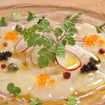 ・Fresh fish carpaccio