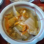 盛岡月が丘食堂 - 春雨の酸辣湯