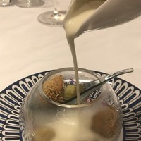 Grand rocher - 栗のスープ仕立て