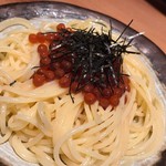 旬菜鮪處 英 - いくらのパスタ