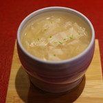 鮨菜 和喜智 - 牡蠣と湯葉の茶碗蒸し