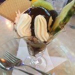 喫茶マンボ - チョコレートパフェ