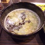 市丸屋台 - 肉つけ麺のスープ