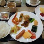 ANAクラウンプラザホテル新潟 - 料理写真:シーズンカフェ朝食ブッフェ１日目。