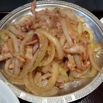 麗郷 - 豚肉と玉葱の炒め物