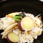 妙見石原荘 食菜石蔵 - さつま芋ご飯