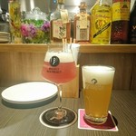 BELGIAN BEER KITCHEN Miyabi - 頂いたベルギービール