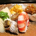 川波 - 先付けアップ