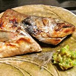 川波 - 桜鱒の焼き物、これが絶妙の塩加減