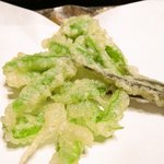 川波 - 山菜の天ぷら