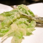 川波 - 山菜の天ぷら